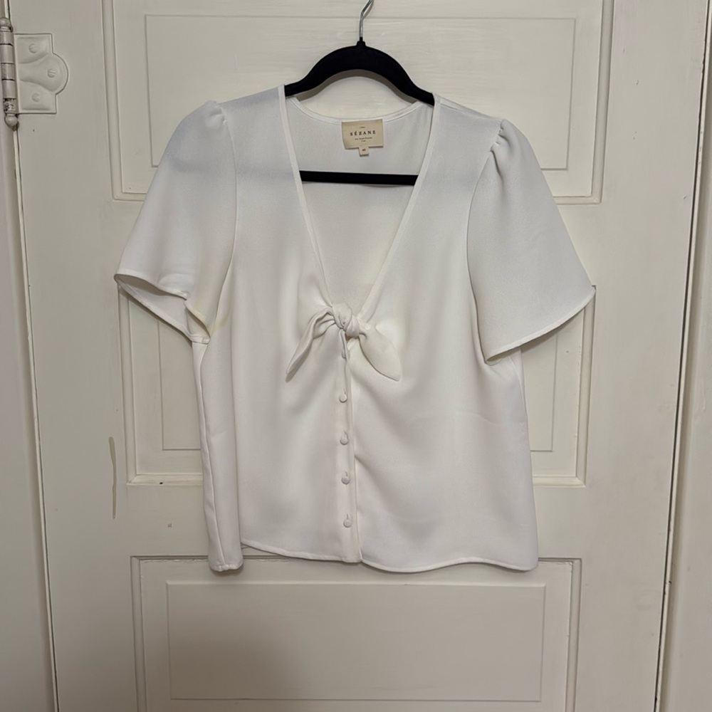 Sezane Eloine Blouse, size 8 (size 40)